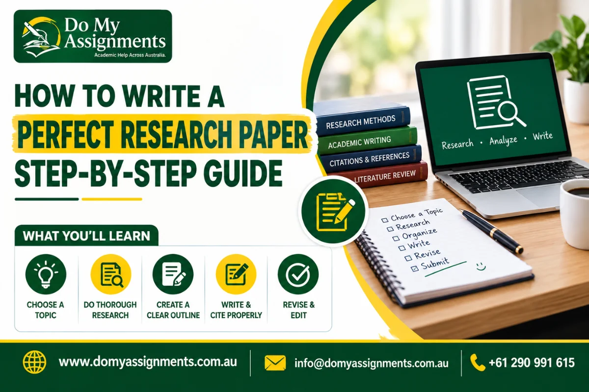 How to Write a Perfect Research Paper Step-by-Step Guide
