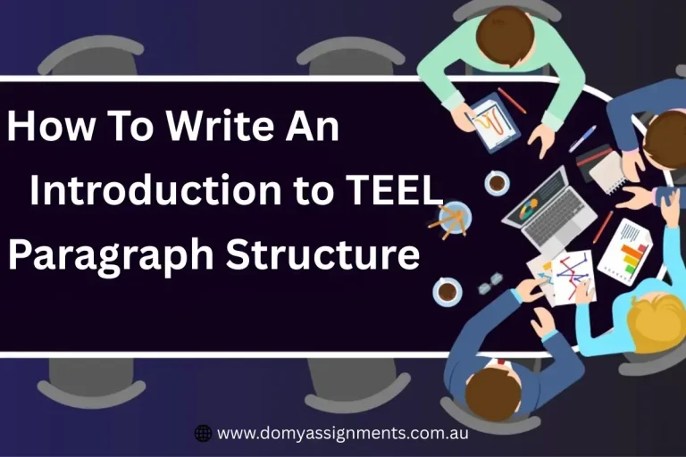 TEEL paragraph structure